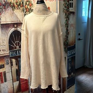 Free People Beach “Best Coast Tunic”, Yellow, Size Small